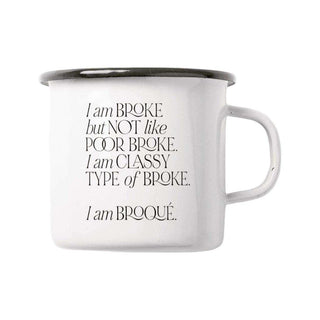 Emaillebecher Broke 300ml - Het Adres