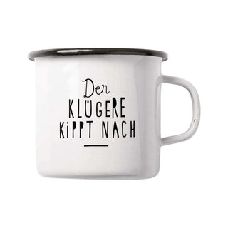Emaillebecher de Slimme 300ml - Het Adres