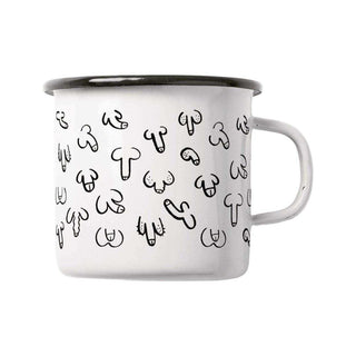 Mug émaillé Dikke vrienden 300ml - Het Adres