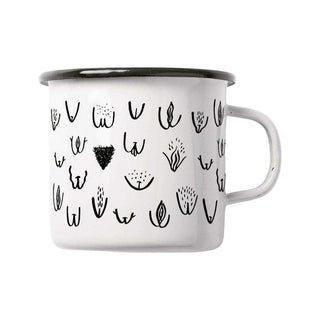 Mug émaillé Vulvarines 300ml - Het Adres
