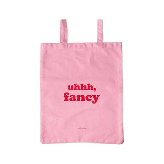Katoenen tas Fancy roze van Typealive, vrijstaand en duidelijk afgebeeld