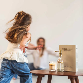 Discovery giftset frisse linnen van Wellmark, tijdens gebruik in de keuken of badkamer