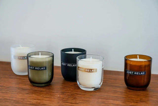 bougie parfumée Linen black Just Relax - Het Adres