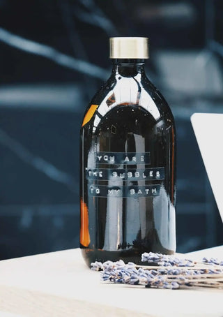 Badzeep The Bubbles amber - 500ml - Het Adres