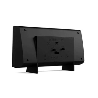 Wideboy tafelklok / wekker zwart - Het Adres